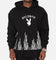 Playboy Gothic Flames Hoodie Black