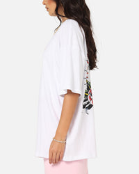 Ed Hardy Panther Ray T-Shirt White