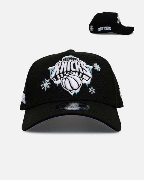 New Era New York Knicks 'Cold As Ice' 9FORTY A-Frame Snapback Black