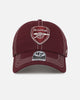 47 Brand Arsenal Football Club 47 Clean Up Strapback Dark Maroon