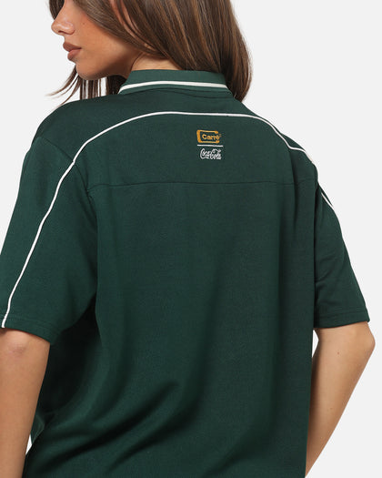 Carre Carré X Coca Cola Club Crest Polo Shirt Dark Green