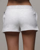 American Thrift Women's Fleece Shorts Grey Heather