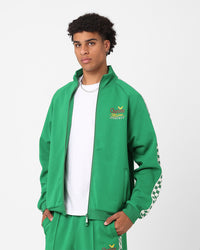 The New Establishment X Nascar Classics Racing Team Warm Up Jacket Racer Green
