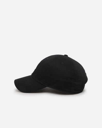 Jordan Unstructured Curved Bill Strapback Hat Black/White