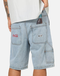 Carre Carré X Coca Cola Utility 86 Jorts Blue