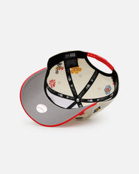 New Era Boston Red Sox Summer Flowers 3.0 9FORTY A-Frame Snapback Pink