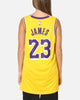 Nike Los Angeles Lakers Lebron James Dri-FIT Swingman Jersey Amarillo