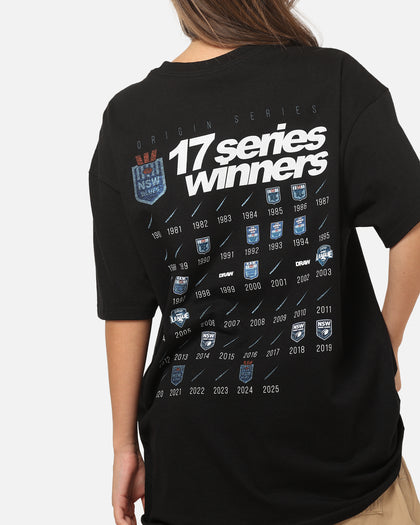 Mitchell & Ness New South Wales Blues 17 X Series Vintage T-Shirt Black