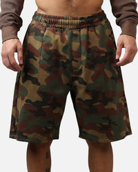 American Thrift Fleece Shorts Camo
