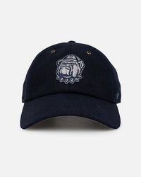 47 Brand Georgetown Hoyas Wooly Clean Up Strapback Navy