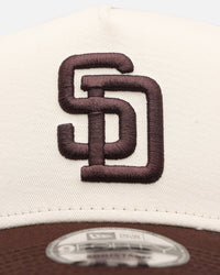 New Era San Diego Padres 'Easy Chrome OTC' 9FORTY A-Frame Snapback Chrome/Official Team Colors