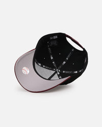 New Era Baltimore Orioles 'Burgundy Hearts' 9FORTY A-Frame Snapback Black/Maroon