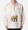 MNML 777 Lucky Striped Polo Shirt Peach