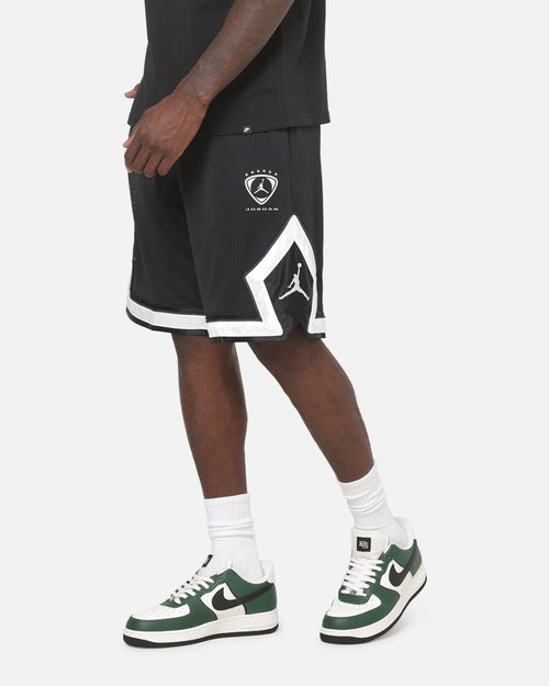 Jordan Brooklyn Diamond Mesh Shorts Black