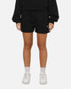 Nike Women's Sportswear Phoenix Fleece Mid-Rise 4" Shorts Black/Sail