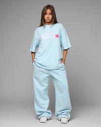Loiter Hybrid Premium T-Shirt Light Blue