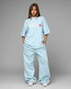 Loiter Hybrid Premium T-Shirt Light Blue