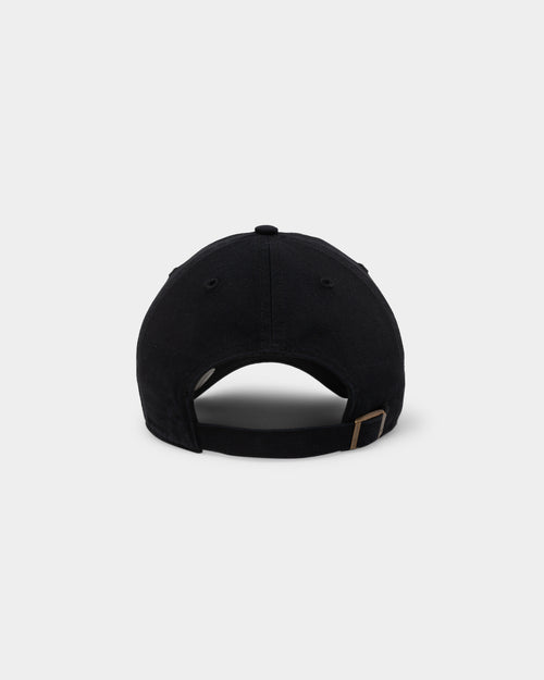 47 Brand Men's Los Angeles Dodgers Clean up Strapback Black/Black