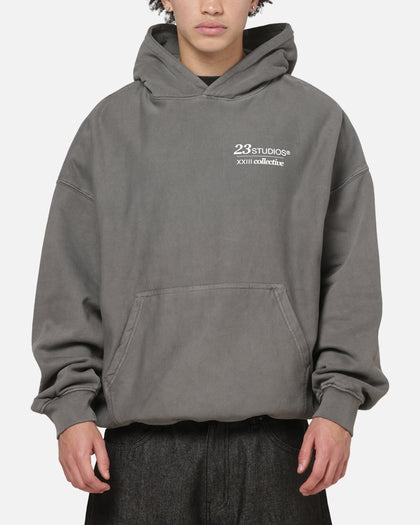 XXII Collectives Hoodie Charcoal/White