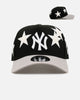 New Era New York Yankees 'Stars' 9FORTY A-Frame Snapback Black/Grey