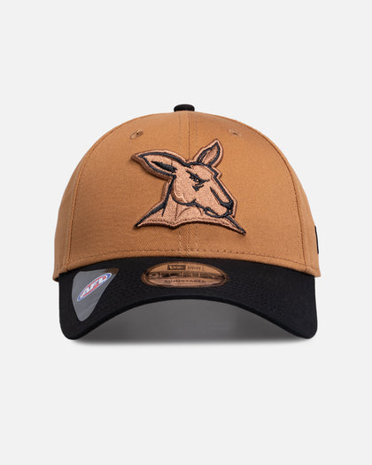 New Era North Melbourne Kangaroos 'AFL 2026' 9FORTY Strapback Med Beige