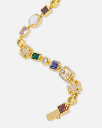 Saint Morta Candy Ice Bracelet Iced Gold