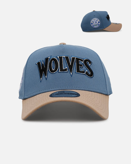 New Era Minnesota Timberwolves 'Easy Breezy' 9FORTY A-Frame Snapback Blue/Tan