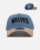 New Era Minnesota Timberwolves 'Easy Breezy' 9FORTY A-Frame Snapback Blue/Tan