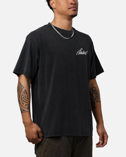 Saint Morta Guardian T-Shirt Vintage Black