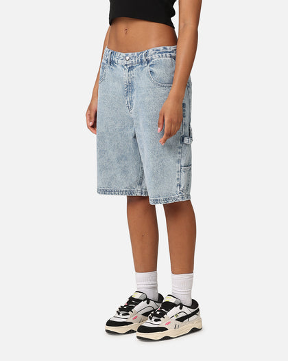 Carre Carpenter Jorts Light Blue Denim
