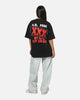 73Studio X WWE CM Punk My Life Rules Vintage T-Shirt Black Acidwash
