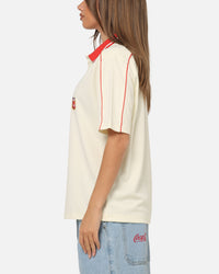 Carre Carré X Coca Cola Club Crest Polo Shirt Off White