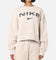 Nike Women's Sportswear Pheonix Fleece Oversized Logo Crewneck Light Orewood Brown/White