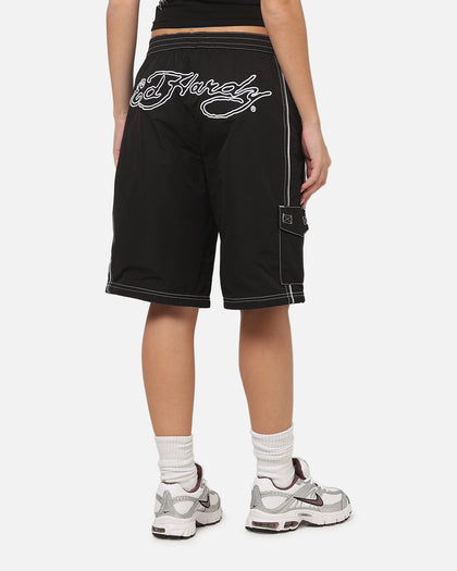Ed Hardy Fury Shorts Black