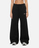 Nike Women's Sportswear Phoenix Fleece High Waisted Wide Leg Sweat Pants Black/Sail