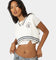 Tommy Jeans Women's Uper Crop Vest Top Ecru
