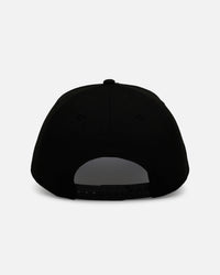 New Era X Culture Kings 'Black & Sky Blue' 9FORTY A-Frame Snapback Black/Sky Blue