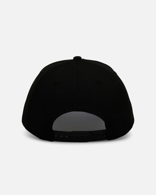 New Era X Culture Kings 'Black & Sky Blue' 9FORTY A-Frame Snapback Black/Sky Blue