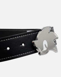 Loiter x Sonic The Hedgehog Leather Belt Black