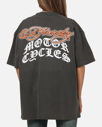 Ed Hardy Hardy Motors T-Shirt Washed Black