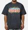 Carre Vandalize Drop T-Shirt Washed Charcoal