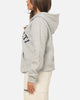 Vouseti Varsity Zip Hoodie Grey Marle
