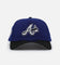 New Era Atlanta Braves 'Royal Reign' 9FORTY A-Frame Snapback Dark Royal/Black