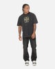 West Coast Choppers Camo Cross T-Shirt Black Acidwash