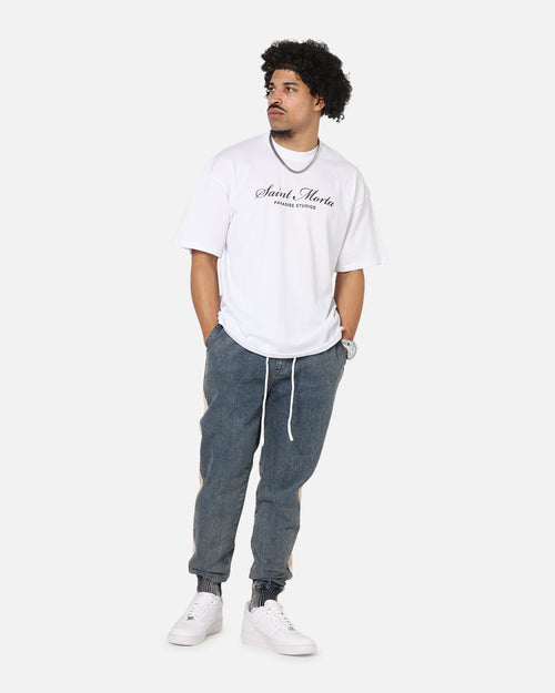Saint Morta Sidewinder Denim Joggers Dirty Denim