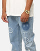 MNML V723 Peace By Peace Denim Jeans Blue