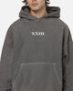 XXIII Rose Hoodie Washed Charcoal/White