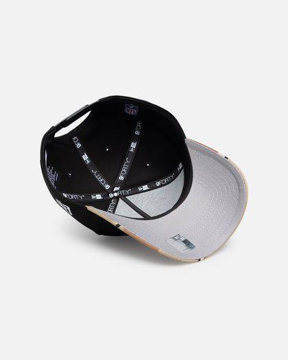 New Era San Francisco 49ers "NFL 26 AU Two Tone" 9Forty A-Frame Snapback Black/Camo