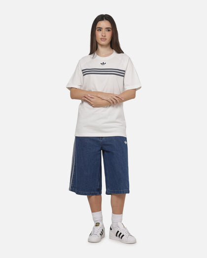 Adidas Chest Stripes 98 T-Shirt White