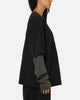 Saint Morta Crested Wing Long Sleeve Layered T-Shirt Vintage Black